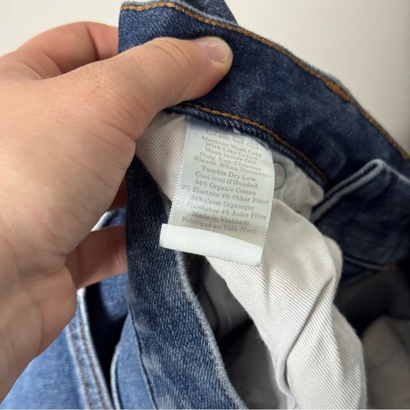 Everlane Uniform Mens The Slim Jean Size 34x32 Blue Medium Wash Stretch - Picture 9 of 9